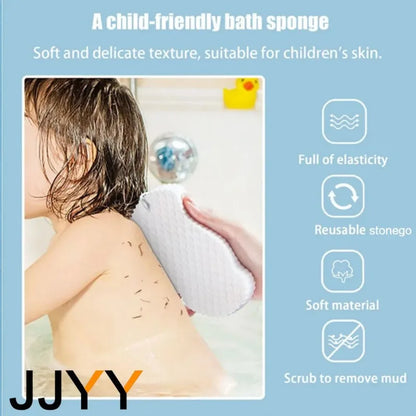 Soft Exfoliating Bath Sponge Body Scrub Shower Brush Cleansing Pad Exfoliating Brush Body to Remove Dead Skin Bath Products