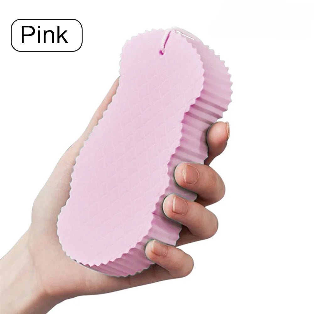 Soft Exfoliating Bath Sponge Body Scrub Shower Brush Cleansing Pad Exfoliating Brush Body to Remove Dead Skin Bath Products